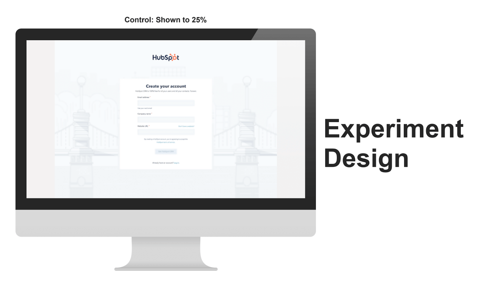 experiment design display