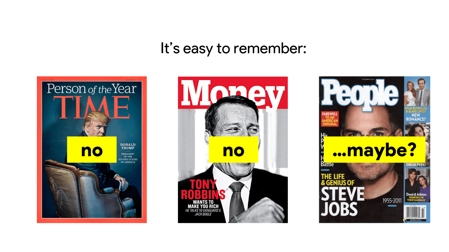 easy to remember magazine covers
