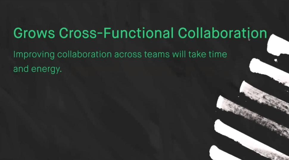grows cross-functional collaboration