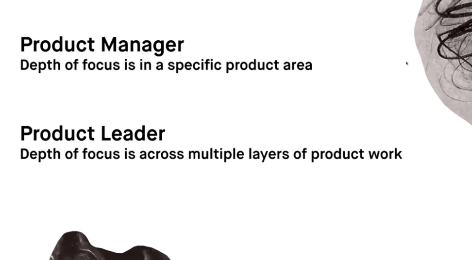 PM and product leader info