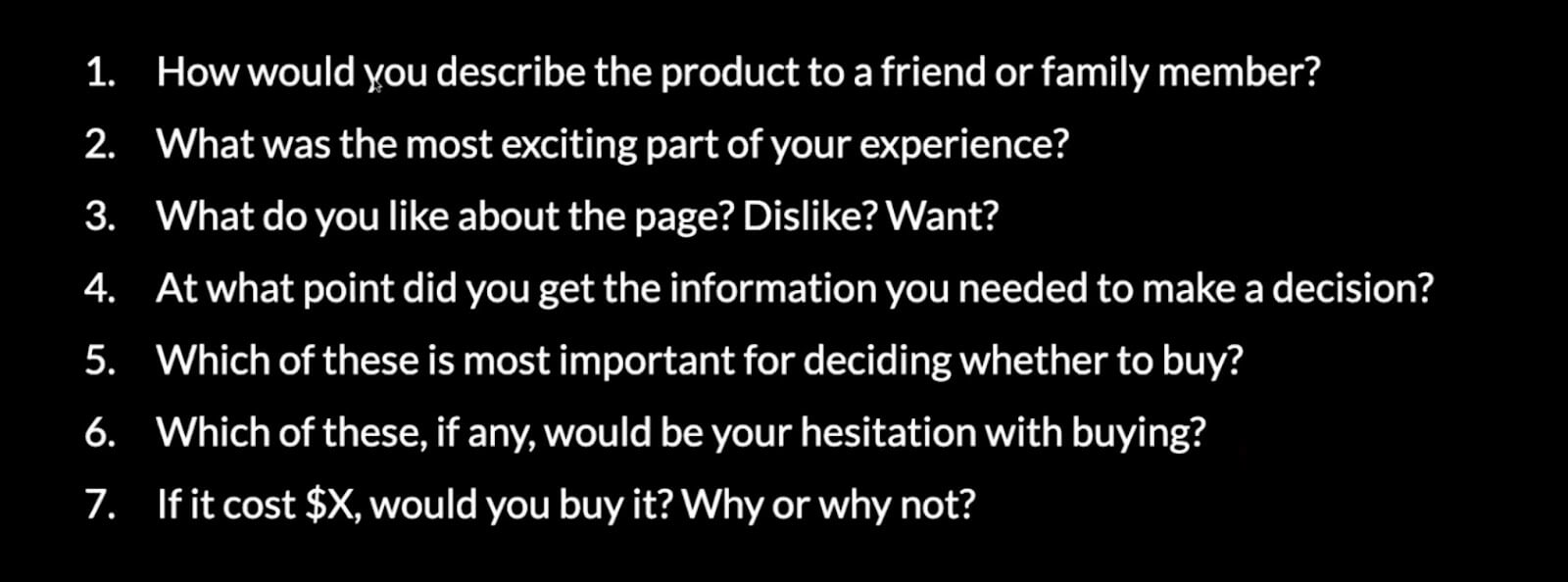 user research questions