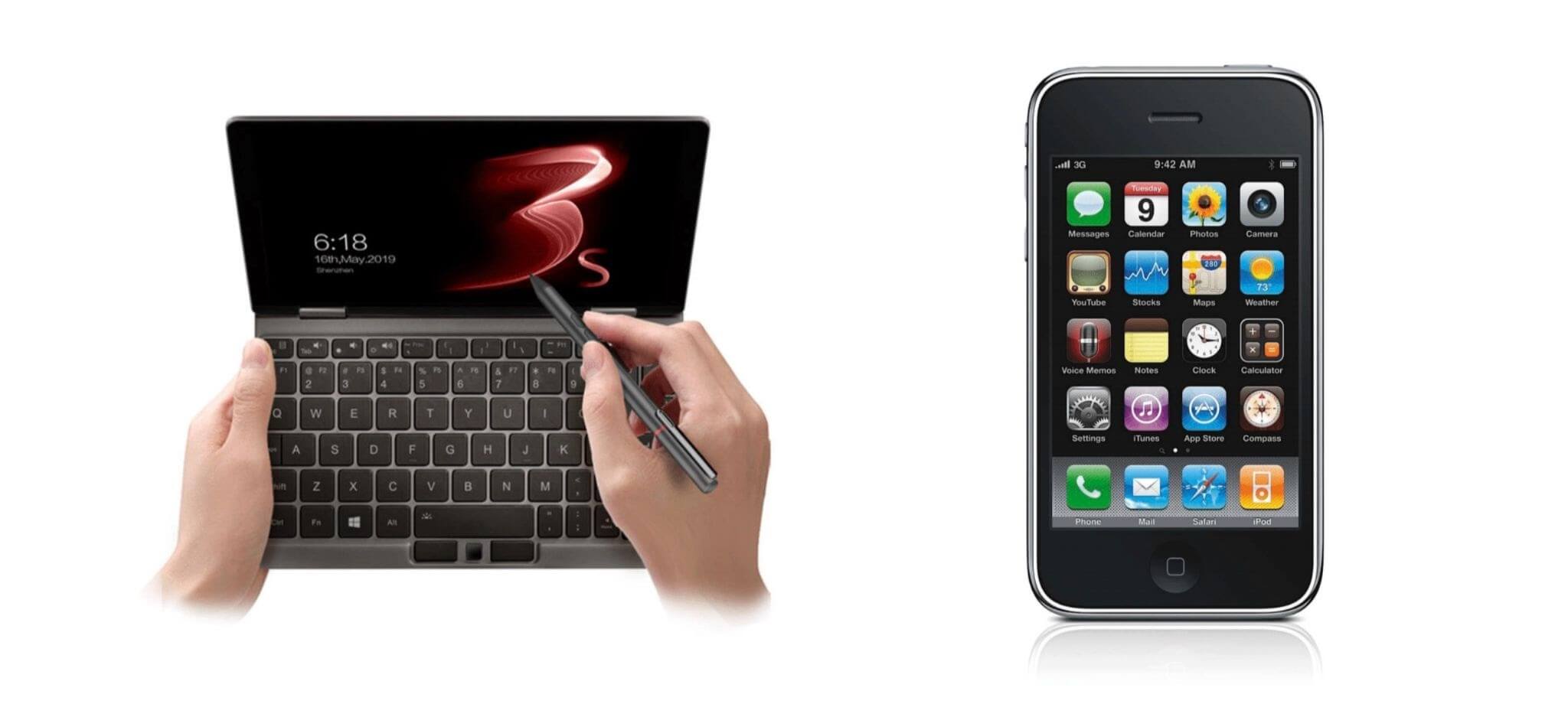 Laptop and smartphone