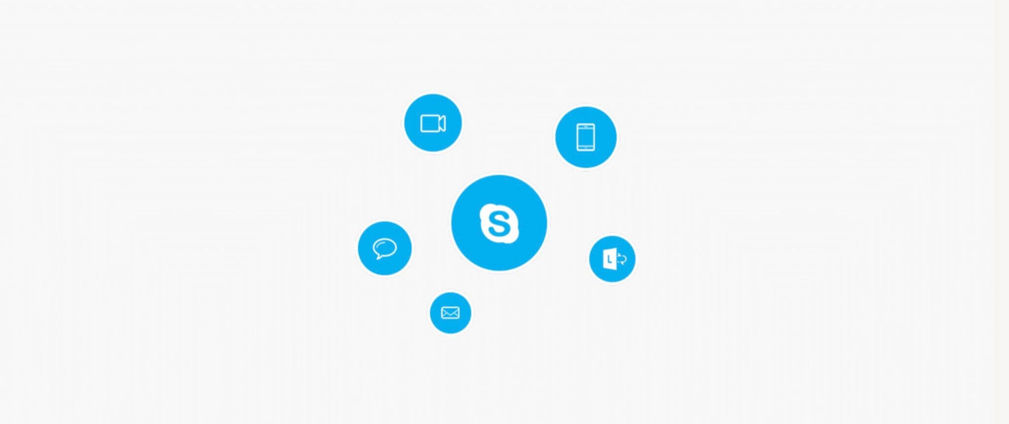 Skype feature bubbles