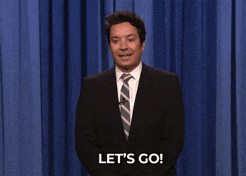 Lets go gif - host of tv show