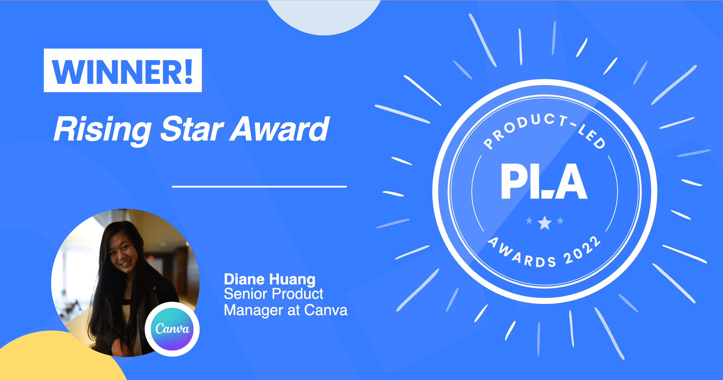 Rising Star Award Winner: Diane Huang, Senior Product Manager at Canva