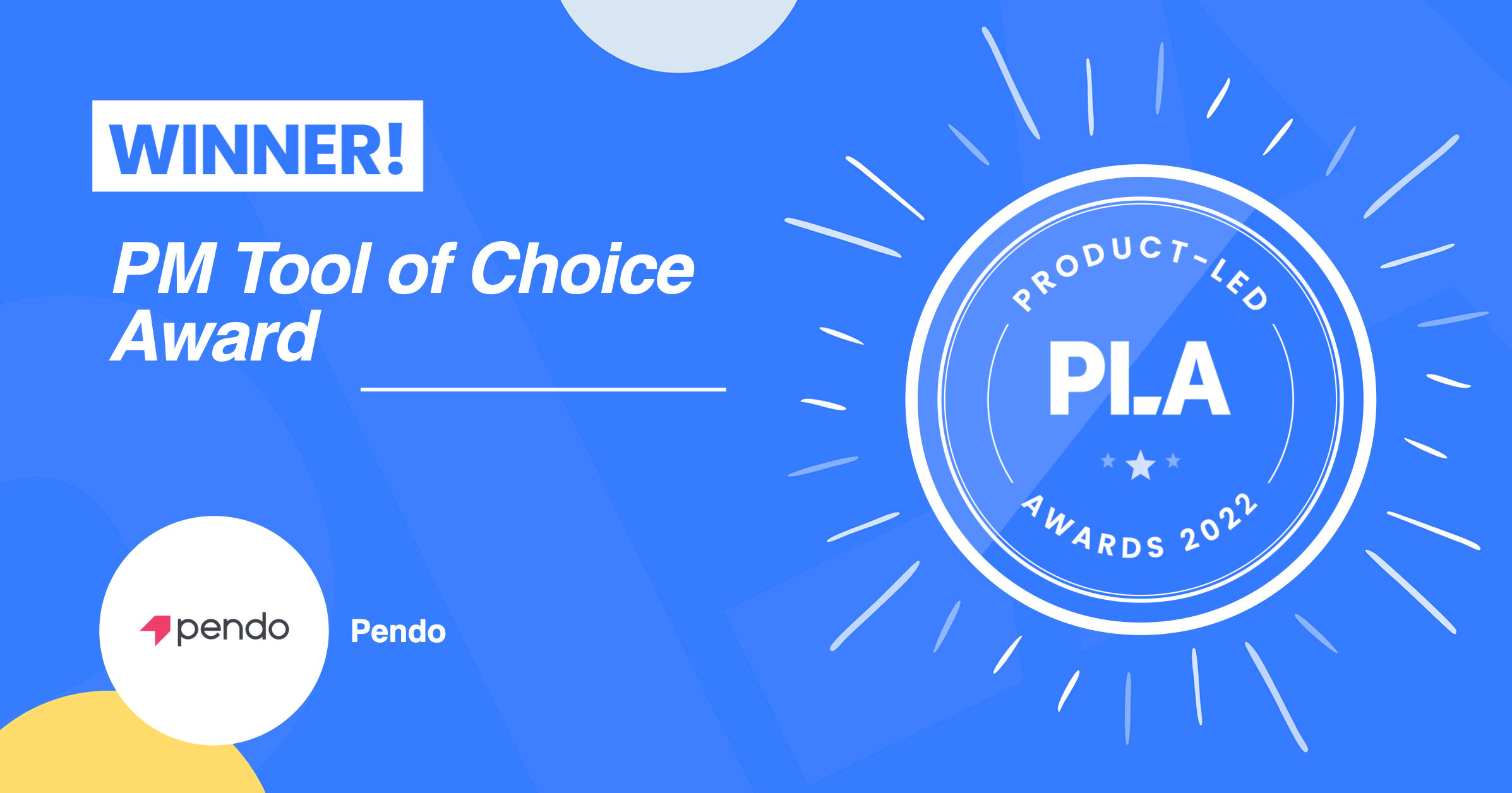 PM Tool of Choice Award Winner: Pendo