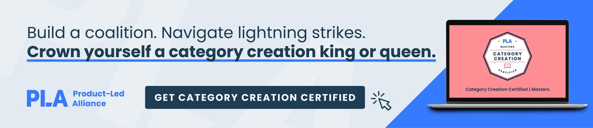 Category Creation Certified Masters