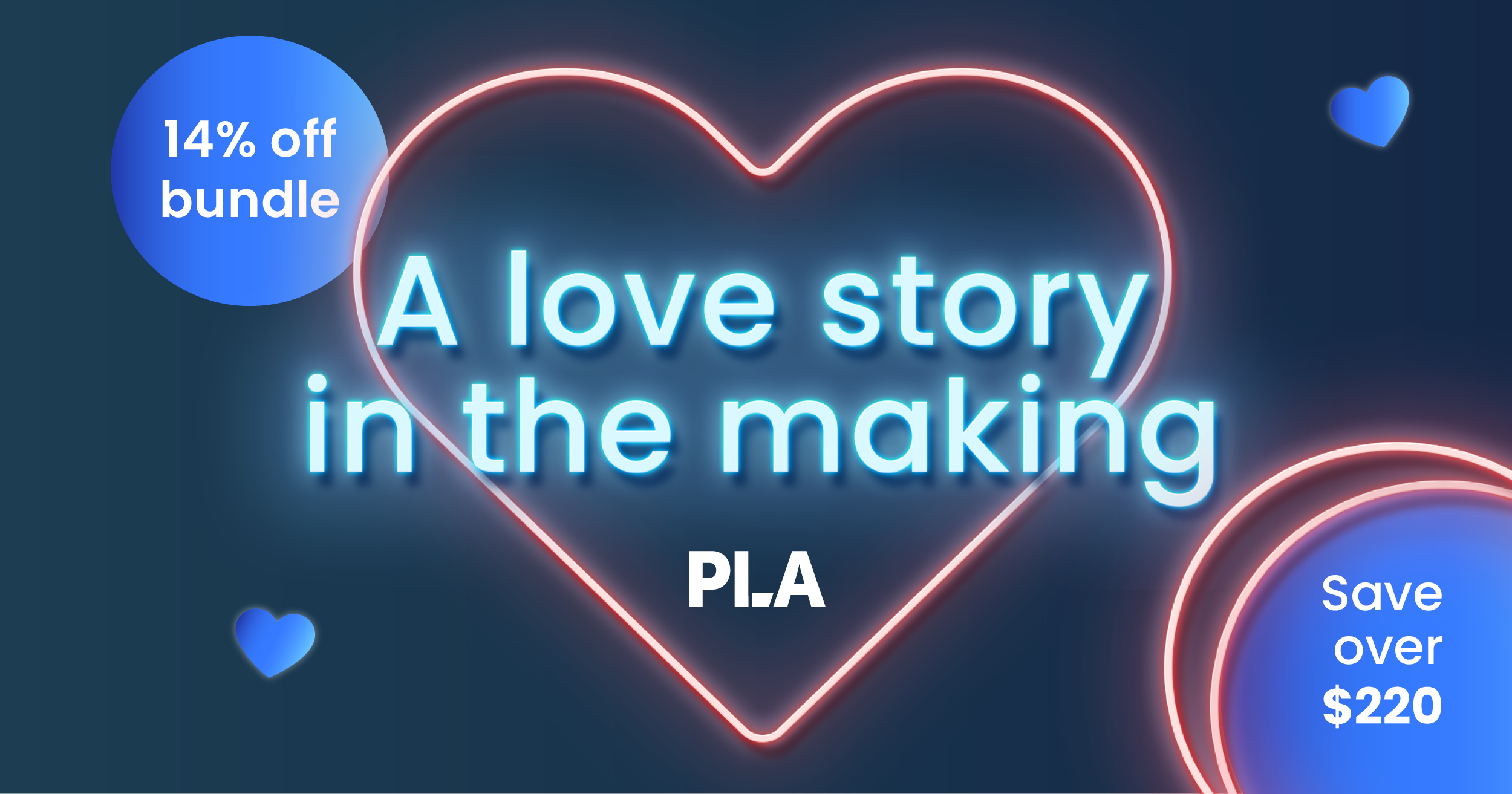 A love story in the making - 14% off bundle, save over $220