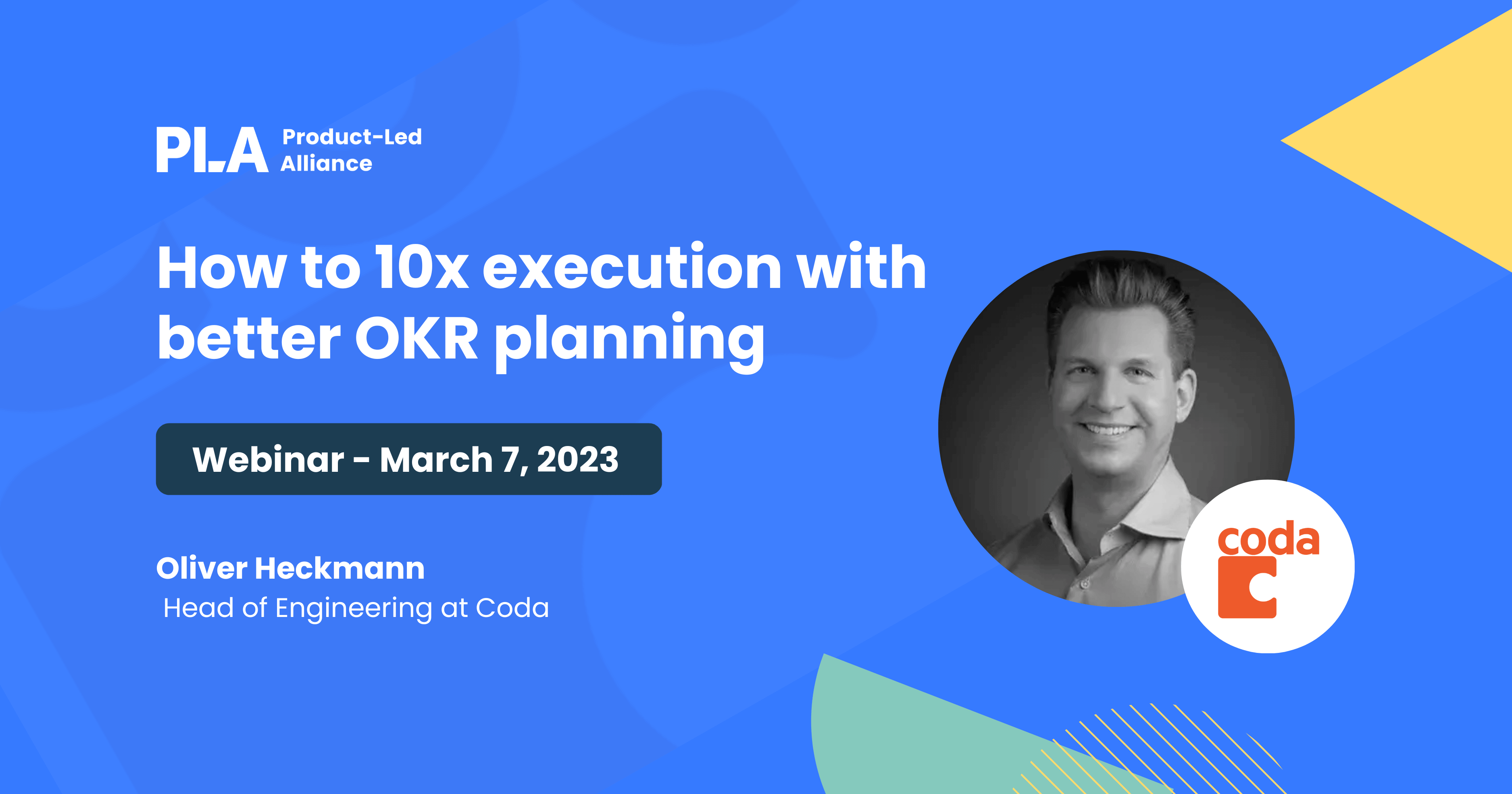 How to 10x execution with better OKR planning - Coda webinar