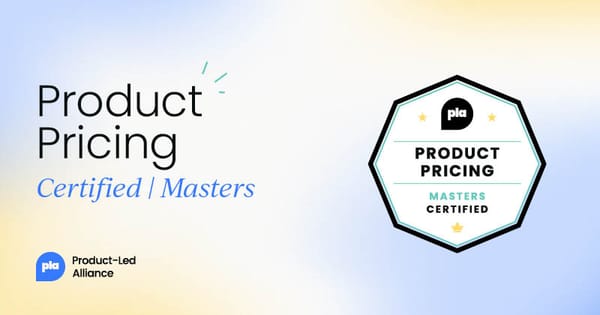 Product Pricing Certified: Masters