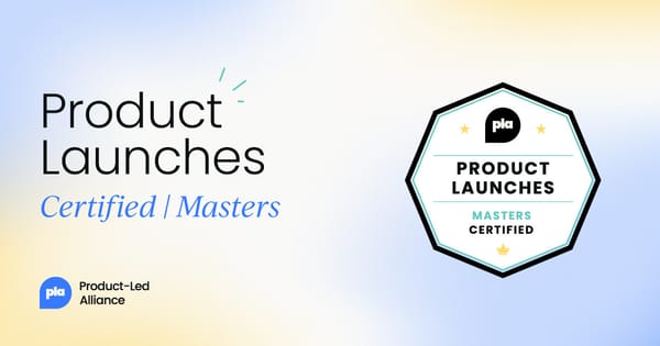 Product Launches Certified: Masters