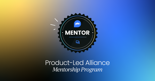 Product-Led Alliance  Mentorship program