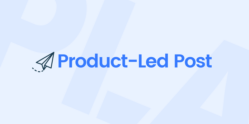Product-Led Post