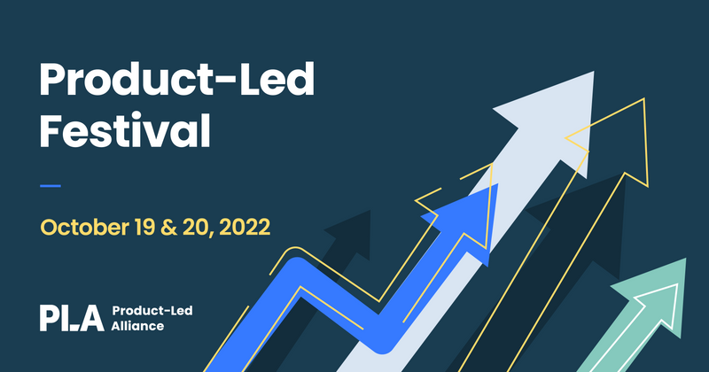 Product-Led Festival | Virtual | October 19-20, 2022
