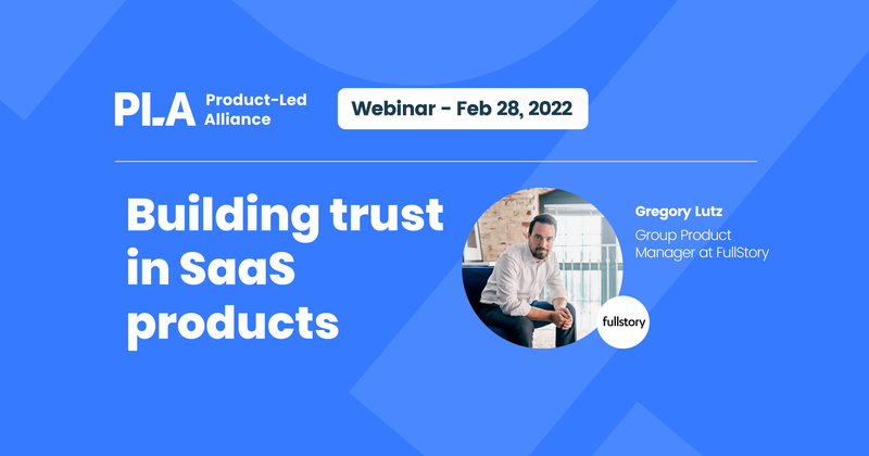 Building trust in SaaS products
