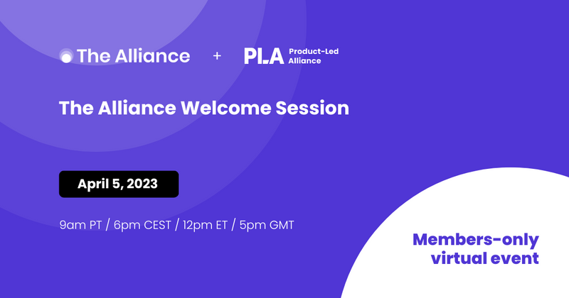 Alliance paid members Slack community | Welcome Session
