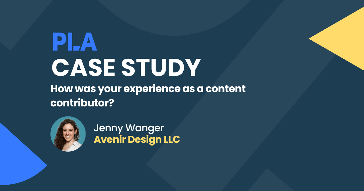 “I love that it's a way for me to connect with real people and hear from them” - Jenny Wanger