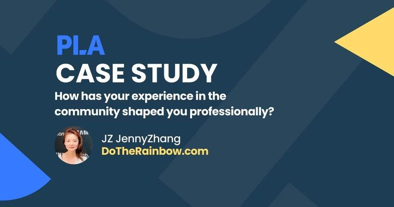 "I really enjoy the confidence that the AI community in PLA has given me" - JZ JennyZhang