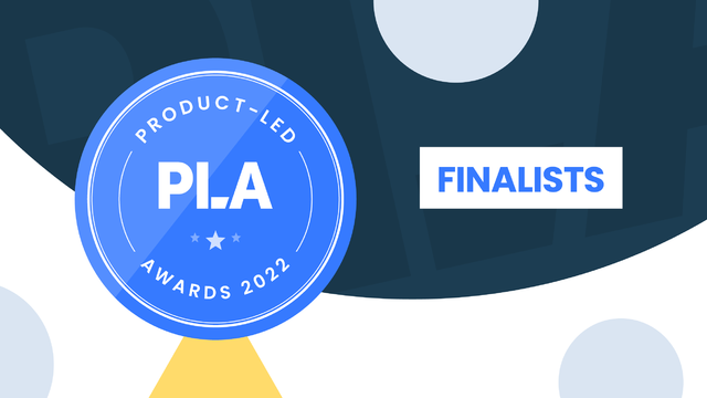Introducing your finalists for the 2023 Product-Led Alliance Awards