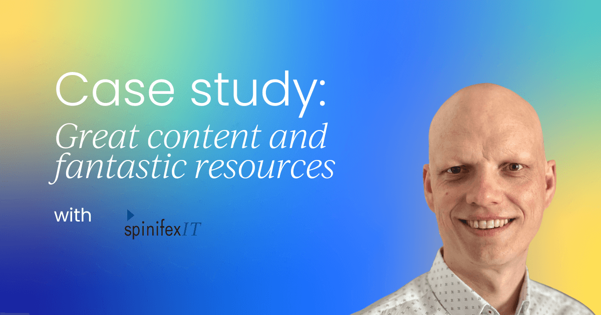 "There's a ton of great content, fantastic resources, and networking"  - Brendon Andrews-Warmuth
