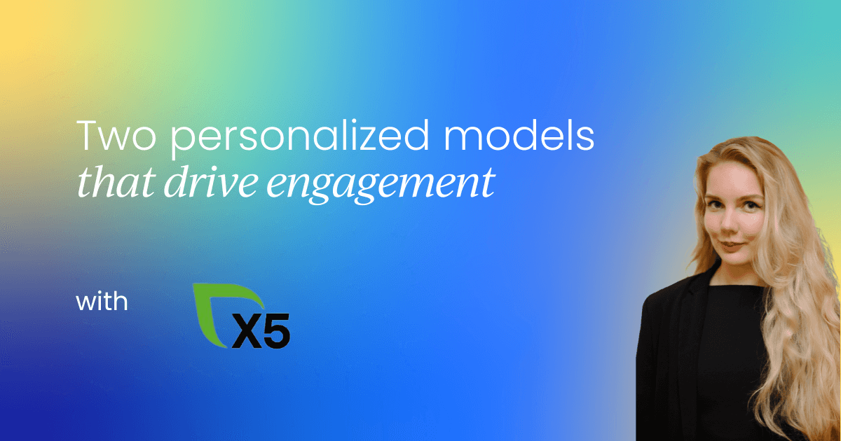 The Emily in Paris playbook: Two personalized models that drive engagement