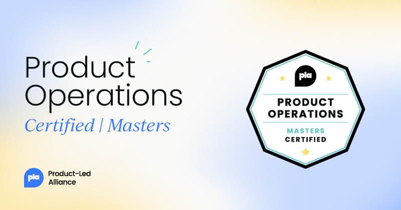 Product Operations Certified: Masters